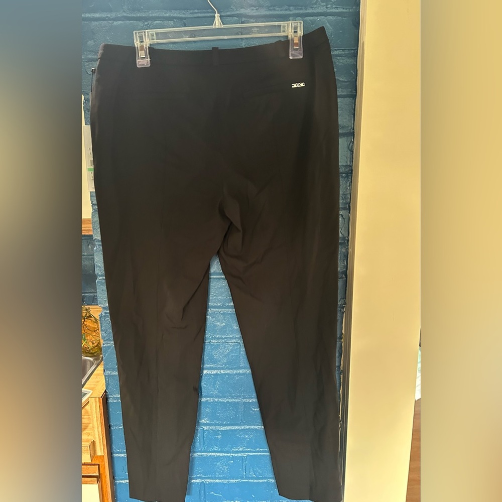 Calvin Klein‎ Women’s Black Dress Pants Straight Fit - Picture 6 of 9
